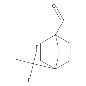 4-(Trifluoromethyl)bicyclo[2.2.2]octane-1-carbaldehyde结构式