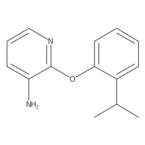 2-(2-Isopropylphenoxy)pyridin-3-amine Structure