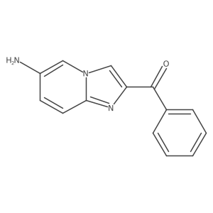 (6-Aminoimidazo[1,2-a]pyridin-2-yl)(phenyl)methanone Structure