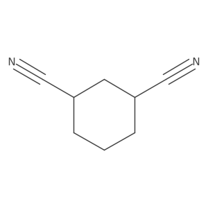 cis-1,3-Cyclohexanedicarbonitrile Structure