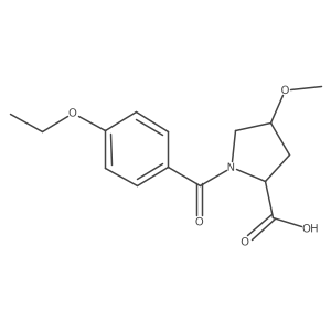 (4R)-1-(4-Ethoxybenzoyl)-4-methoxy-L-proline Structure