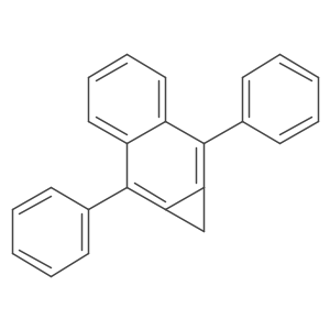 1H-Cyclopropa[b]naphthalene, 2,7-diphenyl-结构式