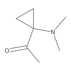 1-[1-(Dimethylamino)cyclopropyl]ethanone Structure