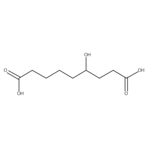 4-Hydroxyazelaic acid结构式