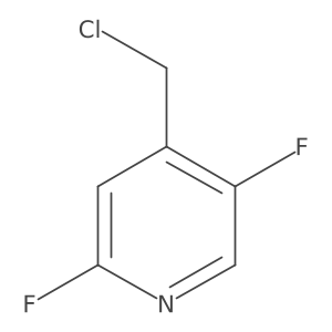 4-(Chloromethyl)-2,5-difluoropyridine结构式