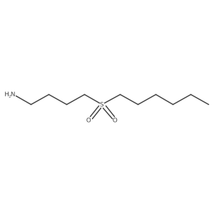 4-(Hexane-1-sulfonyl)-butylamine Structure