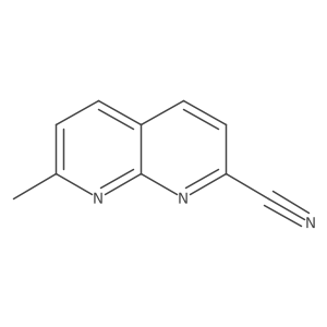 7-Methyl-1,8-naphthyridine-2-carbonitrile Structure