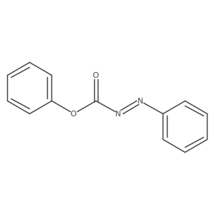 Phenyl 2-phenyldiazenecarboxylate Structure