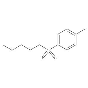 1-((3-Methoxypropyl)sulfonyl)-4-methylbenzene结构式