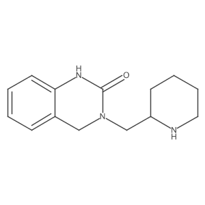 3-(piperidin-2-ylmethyl)-3,4-dihydroquinazolin-2(1H)-one结构式
