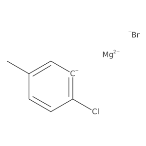 2-Chloro-5-methylphenylmagnesium bromide结构式