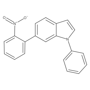 6-(2-Nitrophenyl)-1-phenylindole Structure