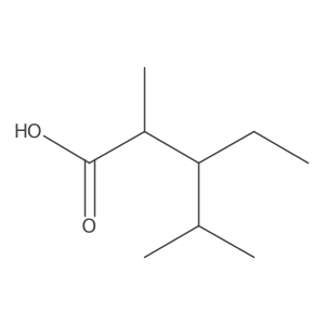 3-Ethyl-2,4-dimethylpentanoic acid Structure