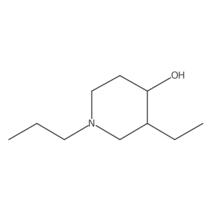 3-Ethyl-1-propylpiperidin-4-ol Structure
