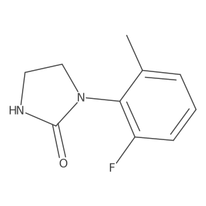 1-(2-Fluoro-6-methylphenyl)imidazolidin-2-one Structure