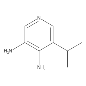 5-Isopropylpyridine-3,4-diamine Structure