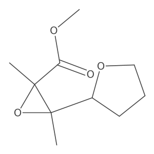 Methyl 2,3-dimethyl-3-(oxolan-2-yl)oxirane-2-carboxylate Structure