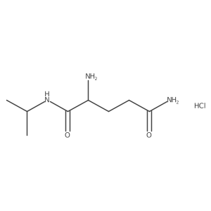 N1-Isopropylglutamamide hydrochloride结构式