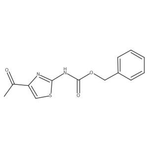 benzyl N-(4-acetyl-1,3-thiazol-2-yl)carbamate Structure
