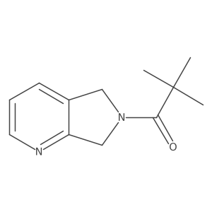 2,2-dimethyl-1-(5H-pyrrolo[3,4-b]pyridin-6(7H)-yl)propan-1-one Structure