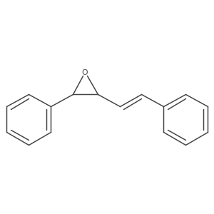 (2S,3S)-2-Phenyl-3-(2-phenylethenyl)oxirane Structure