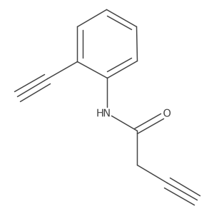 N-(2-ethynylphenyl)but-3-ynamide Structure