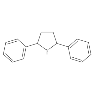Rel-(2R,5S)-2,5-Diphenylpyrrolidine Structure