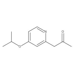 1-(4-Isopropyloxypyridin-2-yl)-propan-2-one结构式