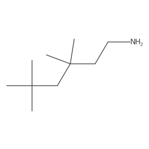 3,3,5,5-Tetramethylhexan-1-amine Structure