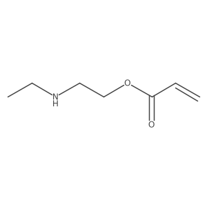 2-(Ethylamino)ethyl prop-2-enoate结构式
