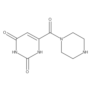 6-(Piperazine-1-carbonyl)pyrimidine-2,4(1H,3H)-dione Structure