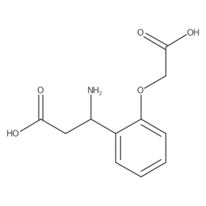 I(2)-Amino-2-(carboxymethoxy)benzenepropanoic acid结构式