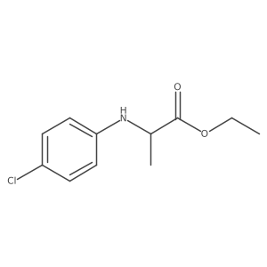 EthylN-(4-chlorophenyl)alaninate Structure