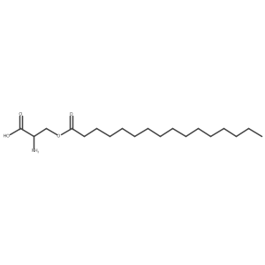 Serine o-palmitate Structure