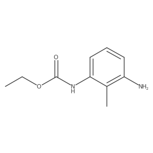 ethyl N-(3-amino-2-methylphenyl)carbamate结构式