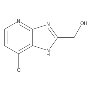 (7-Chloro-3h-imidazo[4,5-b]pyridin-2-yl)methanol Structure
