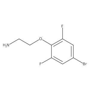 2-(4-Bromo-2,6-difluorophenoxy)ethan-1-amine Structure