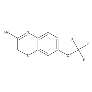 3-Amino-7-trifluoromethoxy-2H-1,4-benzothiazine Structure