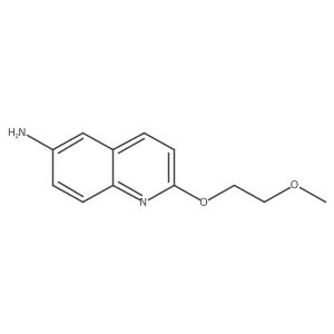 2-(2-Methoxyethoxy)-6-quinolinamine结构式