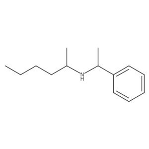 (Hexan-2-yl)(1-phenylethyl)amine结构式
