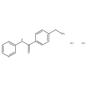 4-(aminomethyl)-N-(pyridin-3-yl)benzamide dihydrochloride Structure