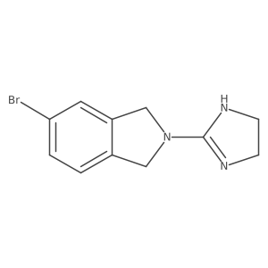 5-Bromo-2-(4,5-dihydro-1H-imidazol-2-YL)isoindoline Structure