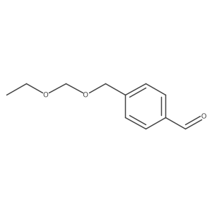 4-(Ethoxymethoxymethyl)benzaldehyde Structure