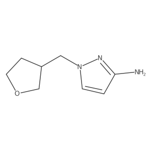1-[(oxolan-3-yl)methyl]-1H-pyrazol-3-amine Structure