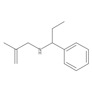 (2-Methylprop-2-en-1-yl)(1-phenylpropyl)amine结构式