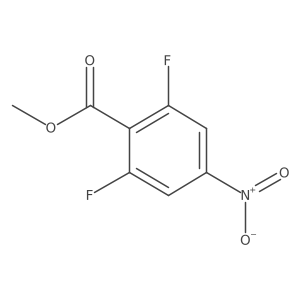 Methyl 2,6-difluoro-4-nitrobenzoate Structure
