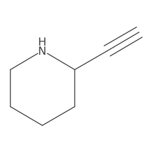 (R)-2-Ethynylpiperidine Structure