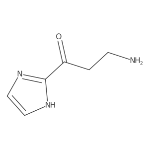 3-amino-1-(1H-imidazol-2-yl)propan-1-one Structure