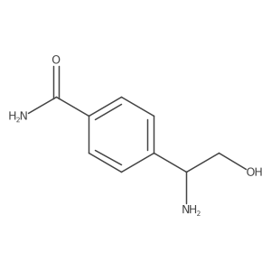 (R)-4-(1-Amino-2-hydroxyethyl)benzamide Structure