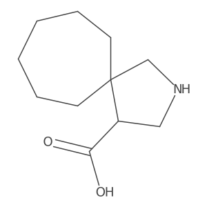 2-Azaspiro[4.6]undecane-4-carboxylic acid Structure